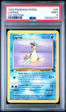 Lapras 25/62 Fossil 1st Edition PSA 9 132022779