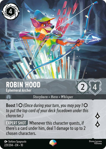 Robin Hood - Ephemeral Archer (Epic) (221/204) [Whispers in the Well]