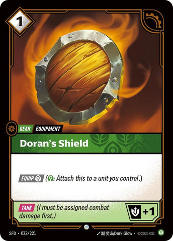Doran's Shield 033/221 RFTB2