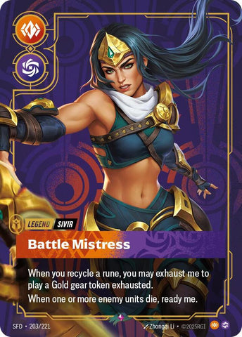 Sivir - Battle Mistress 203/221 RFTB2