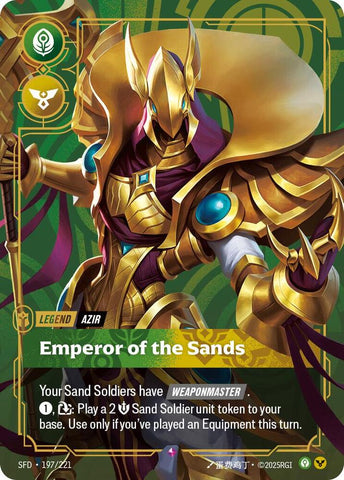 Azir - Emperor of the Sands 197/221 RFTB2