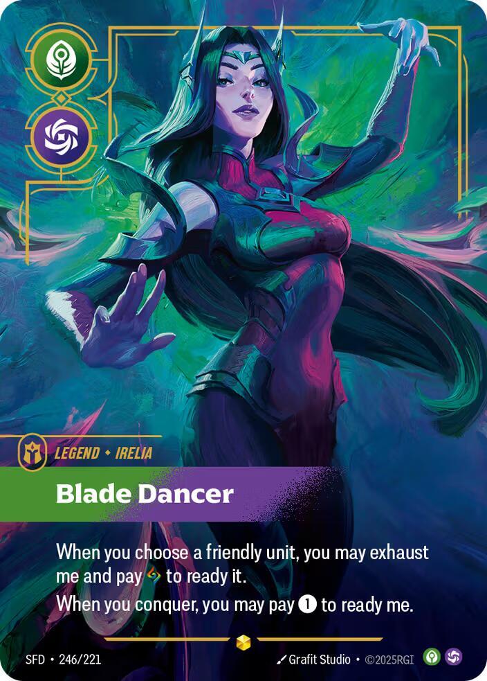 Irelia - Blade Dancer (Overnumbered) 246/221 RFTB2