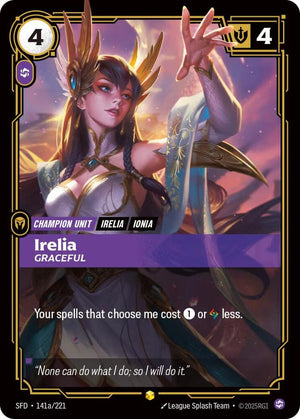 Irelia - Graceful (Alternate Art) 141a/221 RFTB2