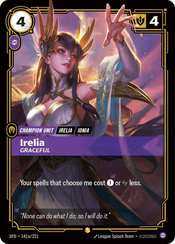 Irelia - Graceful (Alternate Art) 141a/221 RFTB2