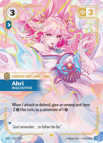 Ahri - Inquisitive (Signature) 227*/221 RFTB2