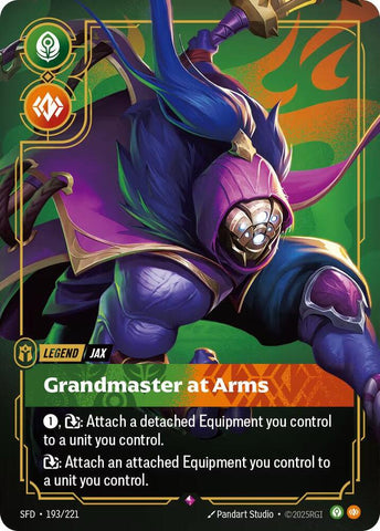 Jax - Grandmaster At Arms 193/221 RFTB2