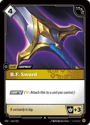 B.F. Sword 161/221 RFTB2