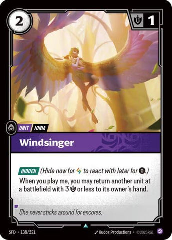 Windsinger 138/221 RFTB2