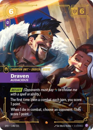 Draven - Audacious 148/221 RFTB2