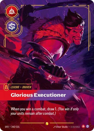 Draven - Glorious Executioner (Overnumbered) 242/221 RFTB2
