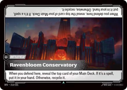 Ravenbloom Conservatory 215/221 RFTB2
