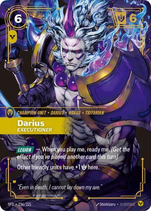 Darius - Executioner (Overnumbered) 236/221 RFTB2