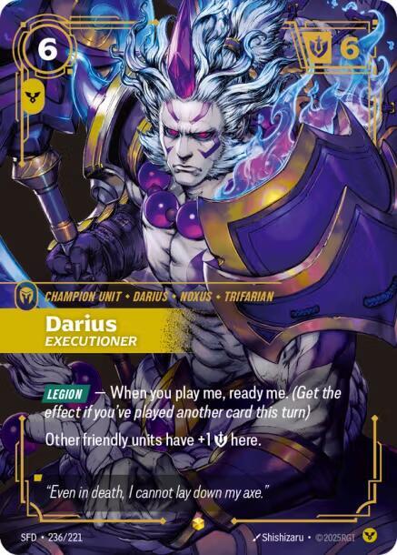 Darius - Executioner (Overnumbered) 236/221 RFTB2