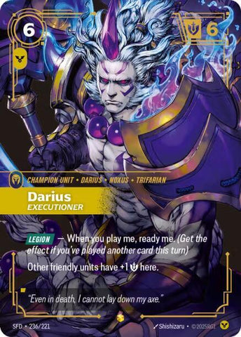 Darius - Executioner (Overnumbered) 236/221 RFTB2