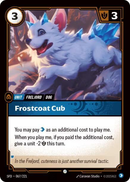 Frostcoat Cub 067/221 RFTB2