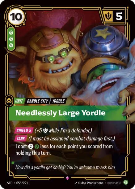 Needlessly Large Yordle 055/221 RFTB2