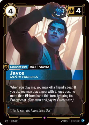Jayce - Man of Progress 084/221 RFTB2