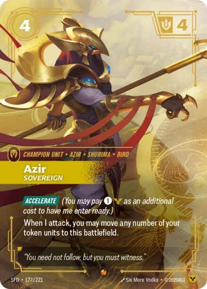 Azir - Sovereign 177/221 RFTB2