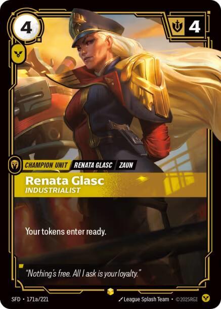 Renata Glasc - Industrialist (Alternate Art) 171a/221 RFTB2