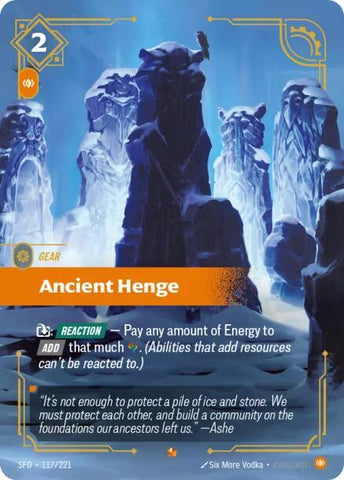 Ancient Henge 117/221 RFTB2