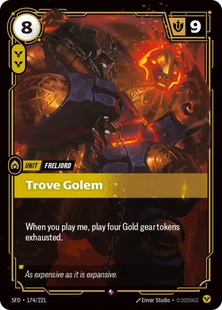 Trove Golem 174/221 RFTB2
