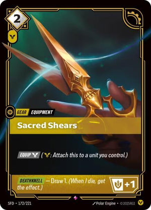 Sacred Shears 172/221 RFTB2