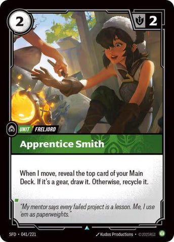 Apprentice Smith 041/221 RFTB2