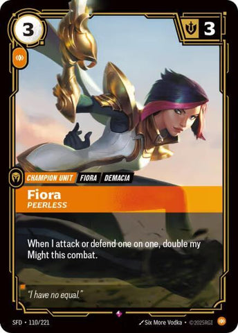 Fiora - Peerless 110/221 RFTB2