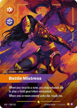 Sivir - Battle Mistress (Overnumbered) 250/221 RFTB2