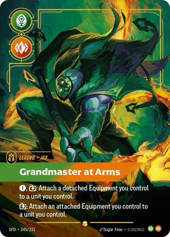 Jax - Grandmaster At Arms (Overnumbered) 245/221 RFTB2