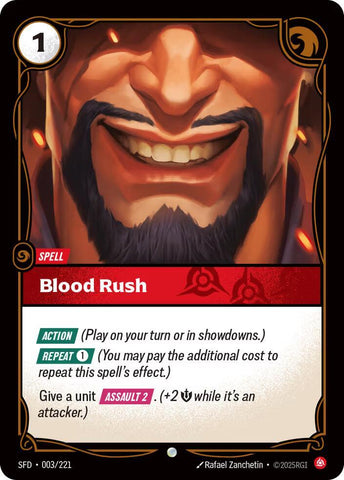 Blood Rush 003/221 RFTB2