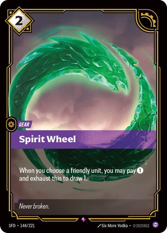 Spirit Wheel 144/221 RFTB2