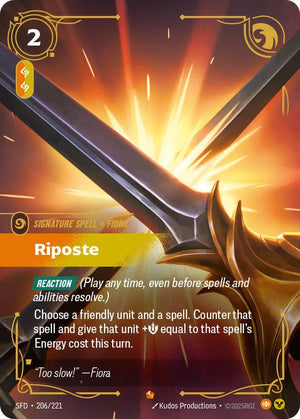 Riposte 206/221 RFTB2