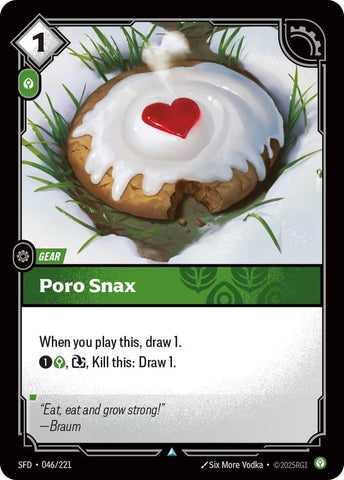 Poro Snax 046/221 RFTB2