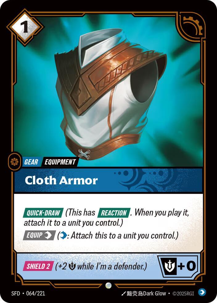 Cloth Armor 064/221 RFTB2