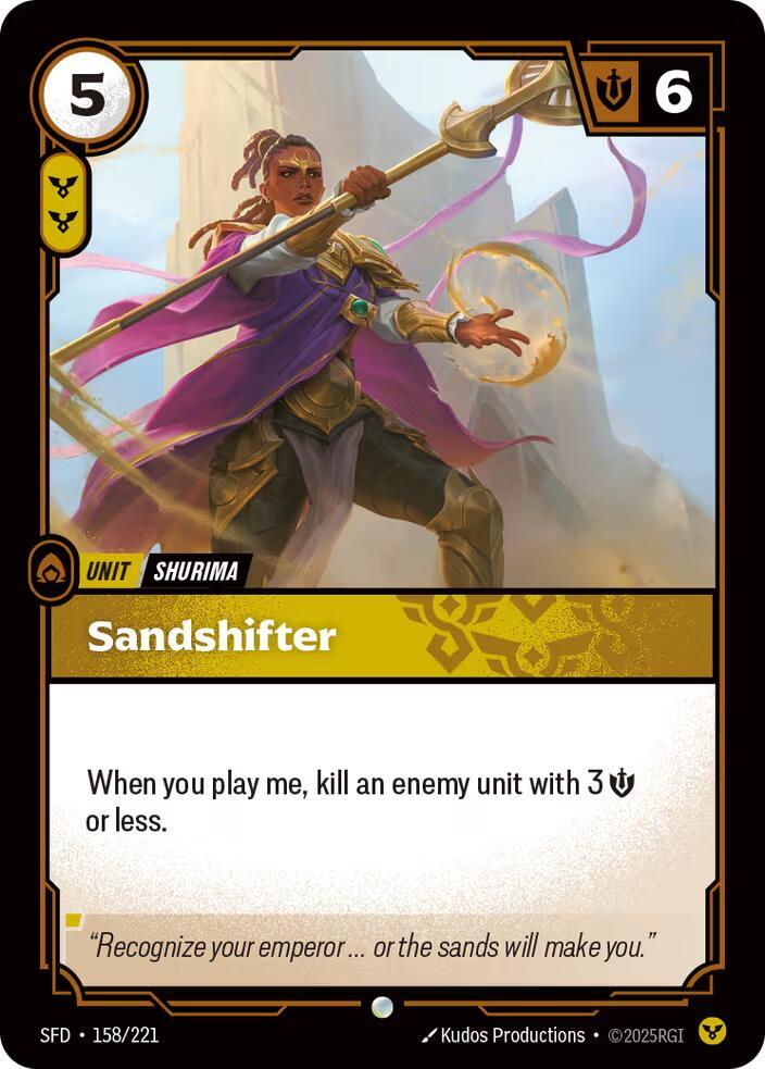 Sandshifter 158/221 RFTB2