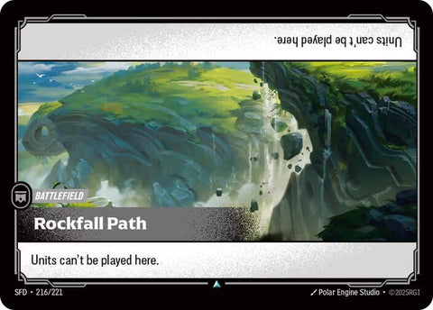 Rockfall Path 216/221 RFTB2
