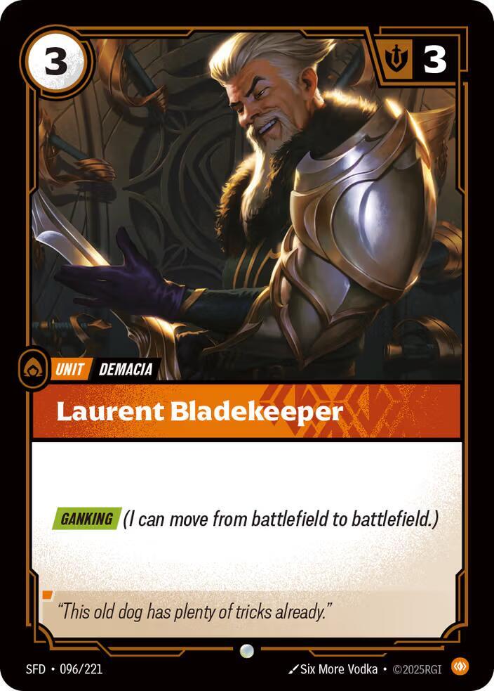 Laurent Bladekeeper 096/221 RFTB2