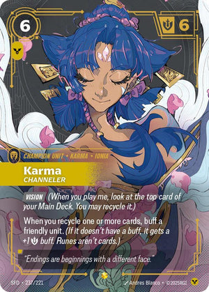 Karma - Channeler (Overnumbered) 237/221 RFTB2