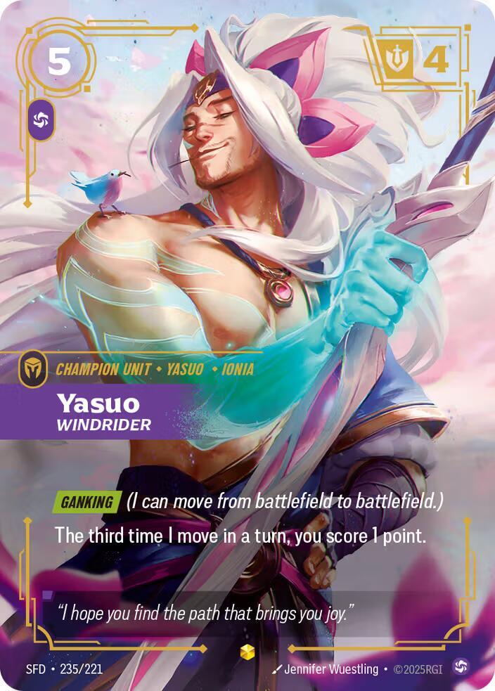 Yasuo - Windrider (Overnumbered) 235/221 RFTB2