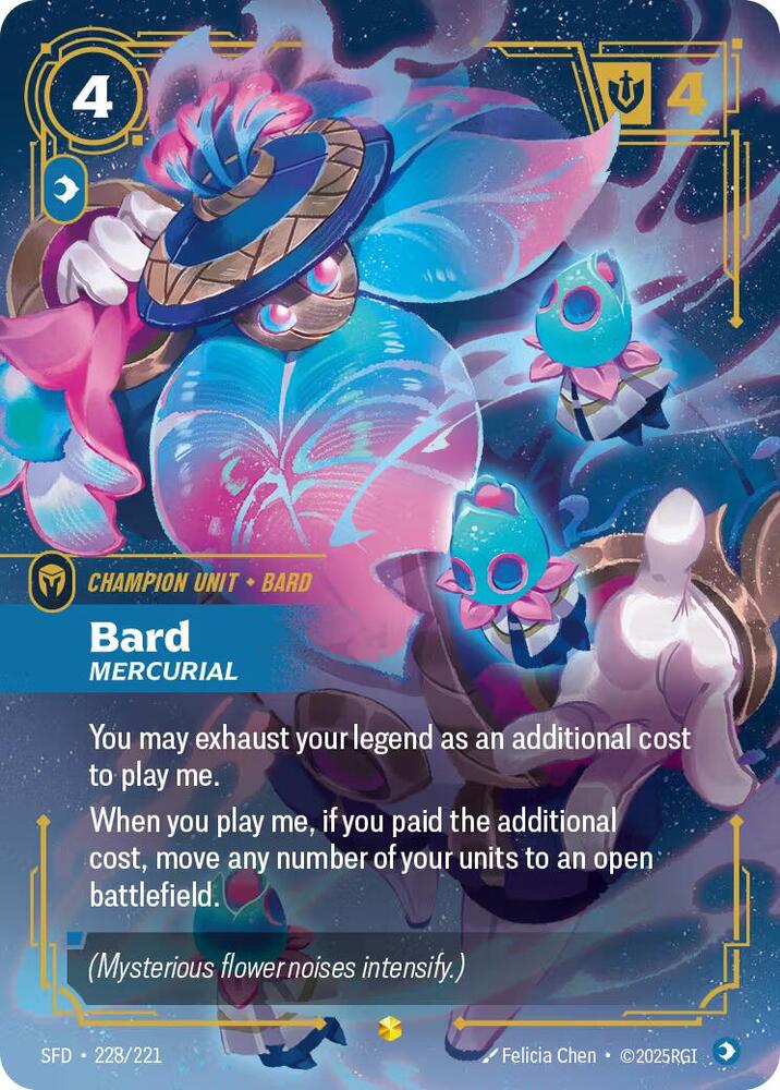 Bard - Mercurial (Overnumbered) 228/221 RFTB2