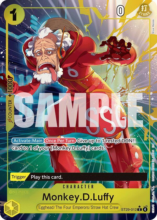 Monkey.D.Luffy (012) (Full Art) [Starter Deck 29: Egghead]