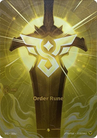 Order Rune R06a RFTB2