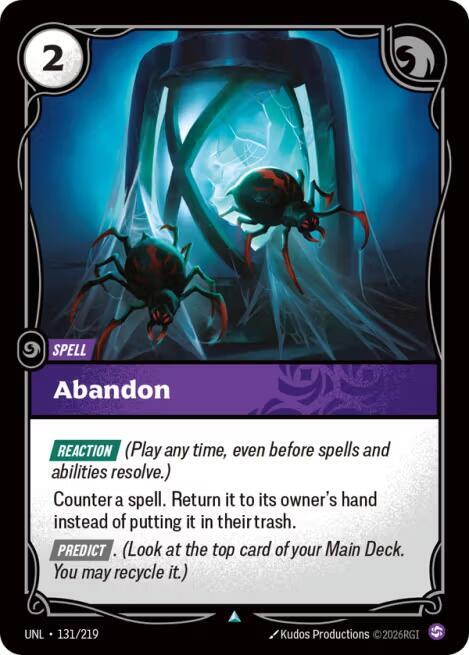 Abandon 131/219 RFTB3
