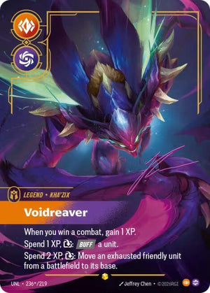 Kha'Zix - Voidreaver (Signature) 236*/219 RFTB3