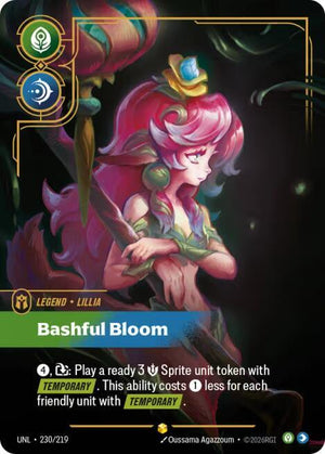 Lillia - Bashful Bloom (Overnumbered) 230/219 RFTB3