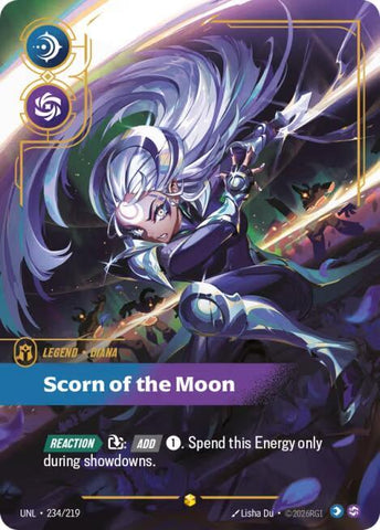 Diana - Scorn of the Moon (Overnumbered) 234/219 RFTB3