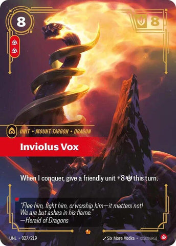 Inviolus Vox 027/219 RFTB3