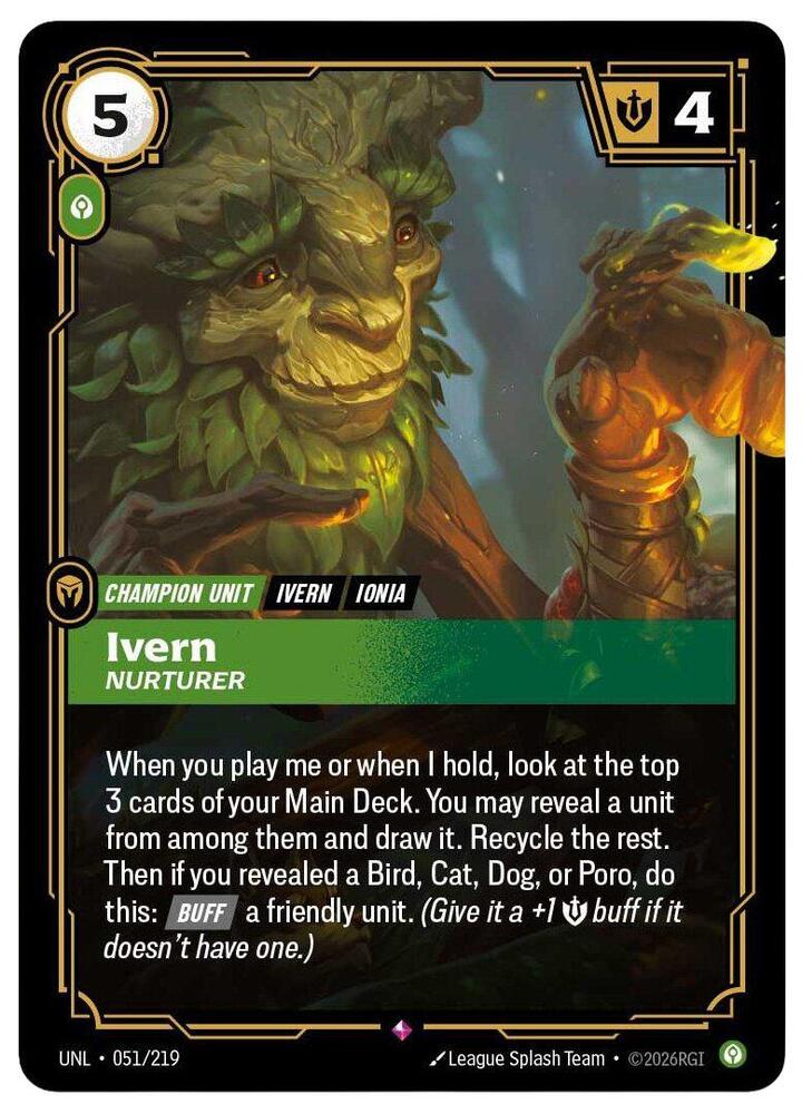Ivern - Nurturer 051/219 RFTB3