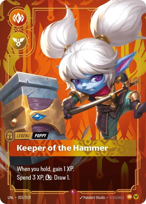 Poppy - Keeper of the Hammer 203/219 RFTB3